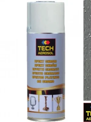 Super Cena TECH AEROSOL® EFEKT CHROM Barva ve spreji, chromovaná, 400 ml