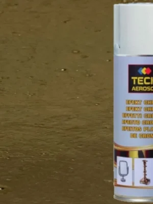 TECH AEROSOL® EFEKT CHROM Barva ve spreji, pozlacená, 400 ml Doprava Zdarma