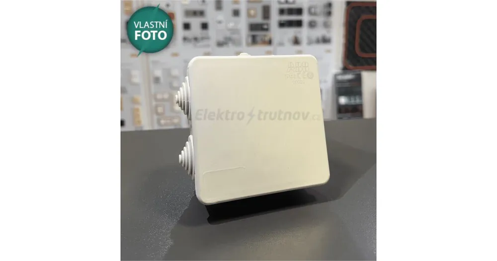 ABB krabice gumové vývodky se stoupáním 80x80x40 00810 IP44 Originální