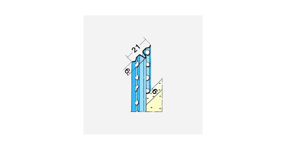 Značkový Den Braven - Rychloomítník 1106 Z, 3 m x 6 mm, kovový