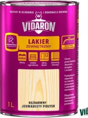 Nakupujte Hned VIDARON® Lak syntetický, venkovní, s UV filtrem, na dřevo