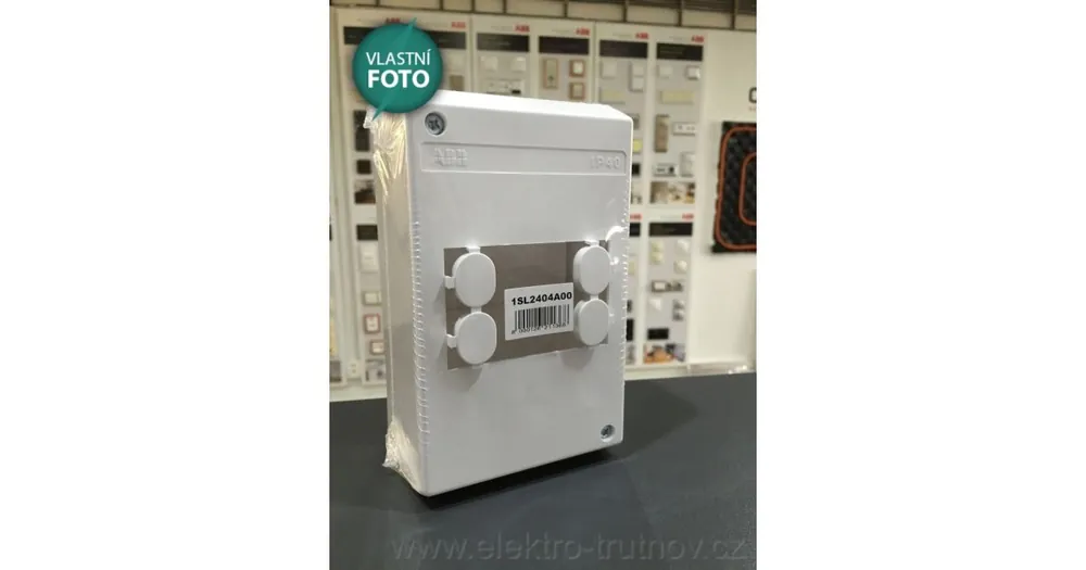 ABB rozvodnice 4M 12404 IP40,navrch,bez dvířek Speciální Cena