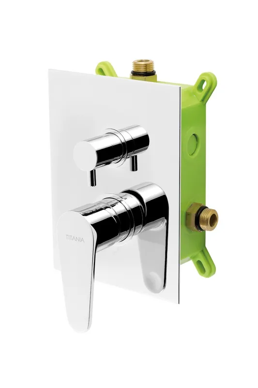 NOVASERVIS podomítková baterie s boxem 2 vývody, TITANIA FRESH BOX96051R,0 Výhodná Nabídka