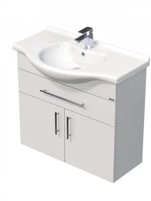 Značkový Intedoor IDEAL, koupelnová skříňka s umyvadlem - ID 85 1Z 2D