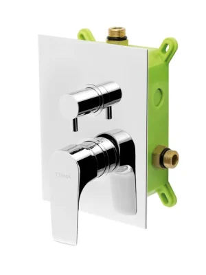 NOVASERVIS podomítková baterie s boxem 2 vývody, TITANIA NICE BOX97051R,0 Dokud Zásoby Vydrží