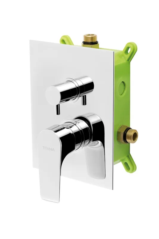 NOVASERVIS podomítková baterie s boxem 2 vývody, TITANIA NICE BOX97051R,0 Dokud Zásoby Vydrží