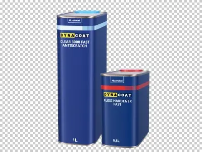 DYNACOAT Clear 3000 Fast Bezbarvý lak - 1l sada Jen Po Omezenou Doba