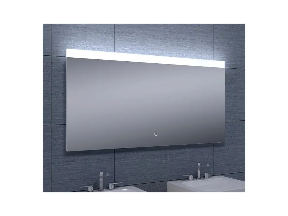 Zrcadlo s LED osvětlením a nastavitelnou teplotou světla, 1200x600x30mm Finální Výprodej
