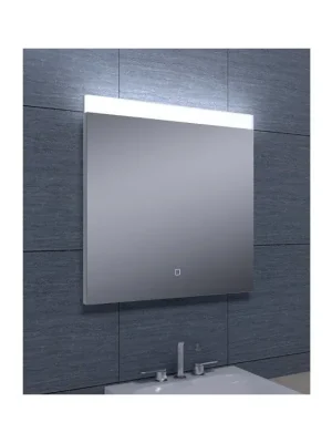 Zrcadlo s LED osvětlením a nastavitelnou teplotou světla, 600x600x30mm Koupit Online