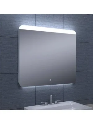 Zrcadlo s LED osvětlením a dotykovým spínačem, 800x700x30mm Značkový