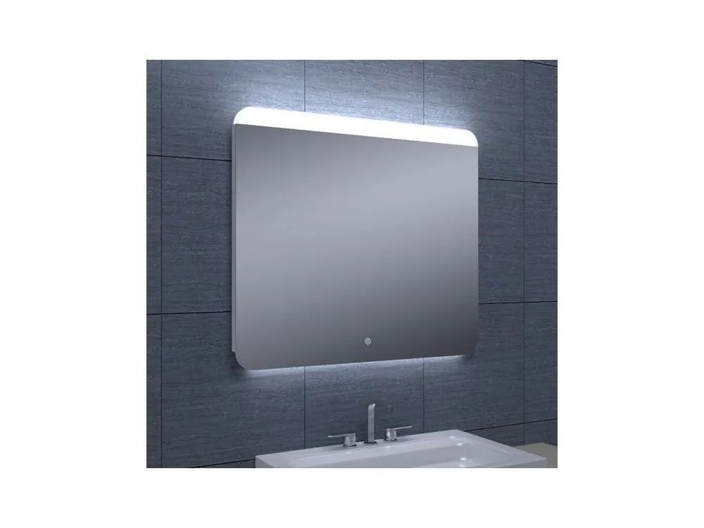 Zrcadlo s LED osvětlením a dotykovým spínačem, 800x700x30mm Značkový