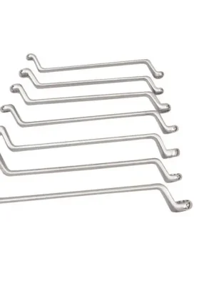 Značkový Sada klíčů očkoplochých Cr-V DIN838 7ks