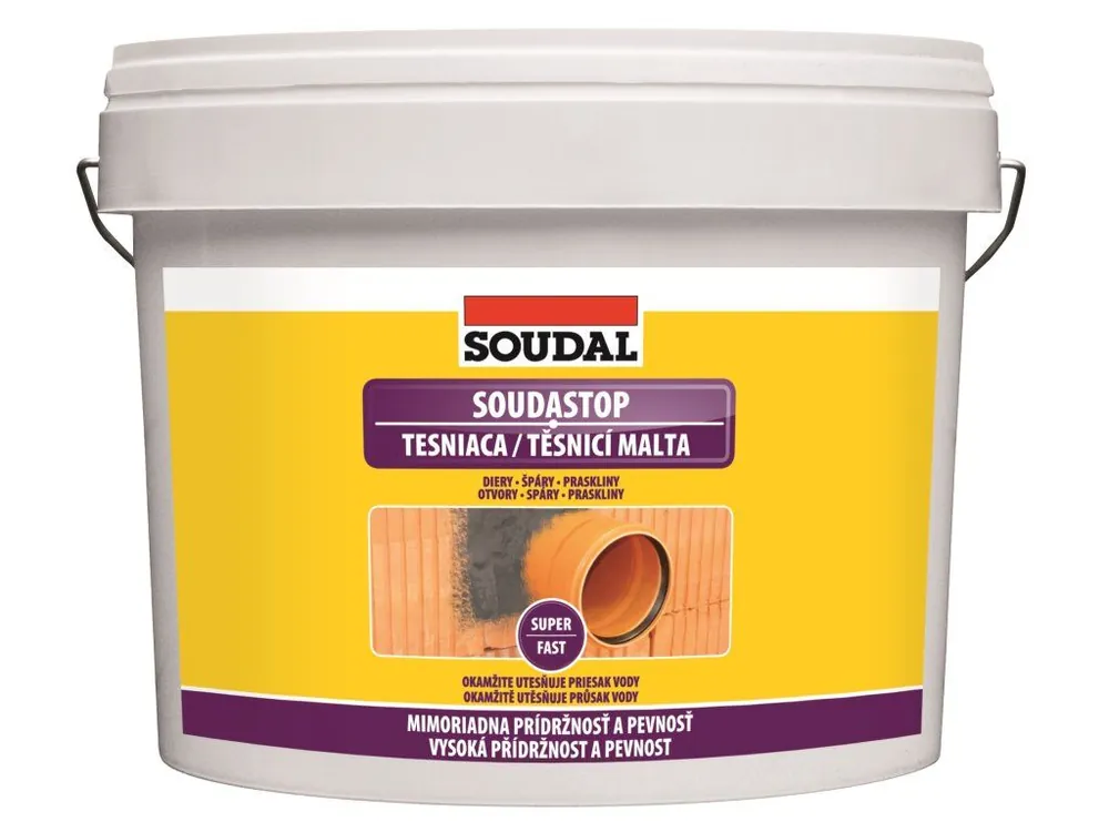 Značkový Soudal Soudastop Těsnicí malta