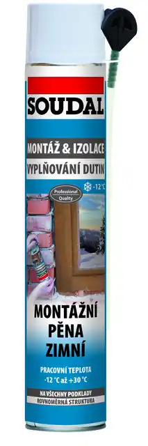 Rychlé Dodání SOUDAL Montážní pěna zimní 500ml