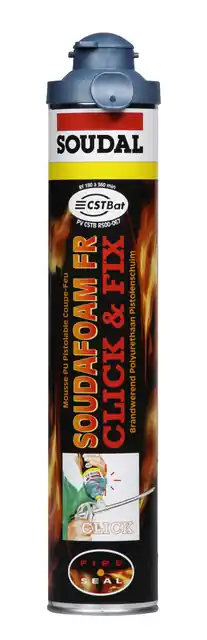 Nejprodávanější SOUDAL Soudafoam FR CLICK 750ml