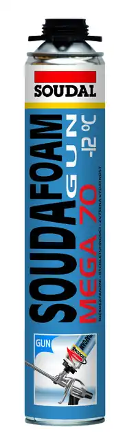 Zlevněný SOUDAL Soudafoam Gun MEGA zimní 870ml