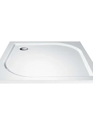 Cenová Bomba Mereo Čtvercová sprchová vanička, 80x80x3 cm, bez nožiček, litý mramor