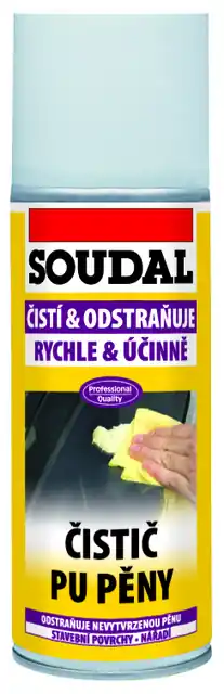 Doprava Zdarma SOUDAL Čistič PU pěny 150ml