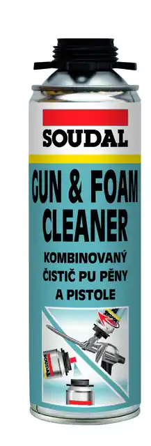 Víkendová Akce SOUDAL Čistič PU pěny a pistole 500ml