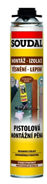 Nejlepší Cena SOUDAL Montážní pěna pistolová 750ml