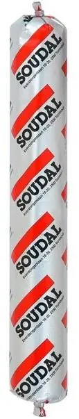SOUDAL Silirub AQ černý 600ml Nejprodávanější