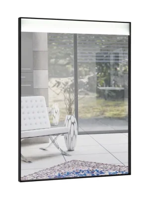 Značkový INTEDOOR Pineto zrcadlo v hliníkovém rámu s LED osvětlením PI ZS 120 S/B <span class="product-appendix"> + doprava zdarma + při platbě převodem sleva</span>