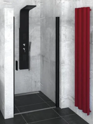 ZOOM BLACK sprchové dveře 800mm, čiré sklo Koupit Online