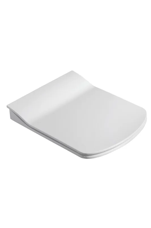 Oblíbený GLANC WC sedátko, Slim soft close, duroplast, bílá, GC5030