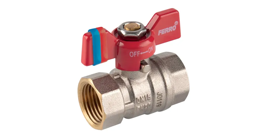 Pouze Dnes Kulový kohout voda motýl DN 25 - 1"