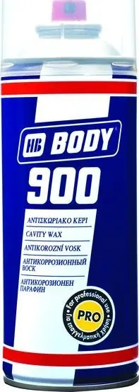 Značkový HB BODY 900 Vosk sprej s hadičkou 400ml
