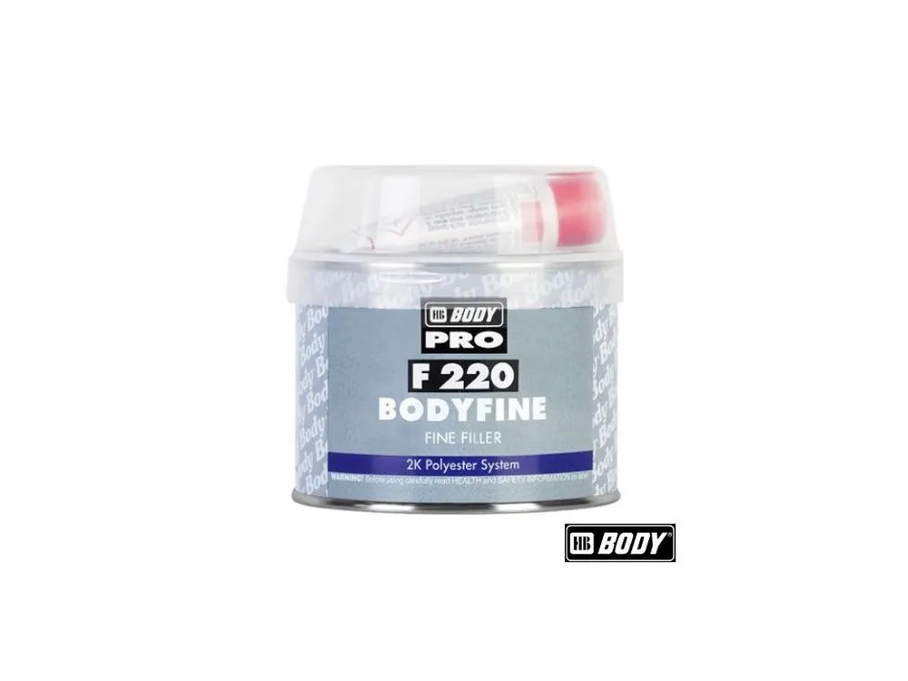Doprava Zdarma BodyFine® F 220 Filler 2K polyesterový stěrkový jemný tmel, bílý