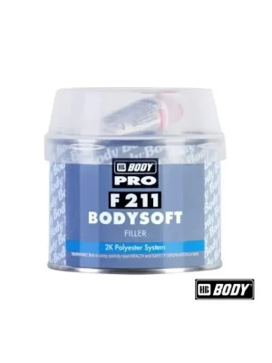 BodySoft® F 211 Filler 2K polyesterový stěrkový plnicí tmel, žlutý Nová Kolekce
