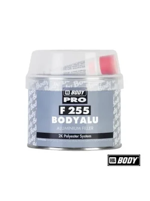 BodyAlu® F 255 2K ALUMINIUM FILLER polyesterový plnící tmel s hliníkem, stříbrný Jen Po Omezenou Doba