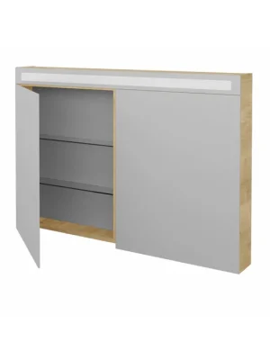 Značkový DŘEVOJAS zrcadlová galerka s LED osvětlením MAX GA2O 120 <span class="product-appendix"> + doprava zdarma + při platbě převodem sleva</span>