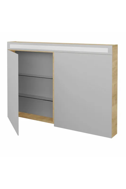 Značkový DŘEVOJAS zrcadlová galerka s LED osvětlením MAX GA2O 120 <span class="product-appendix"> + doprava zdarma + při platbě převodem sleva</span>