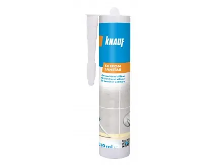 Značkový KNAUF sanitární silikon 310ml anemone