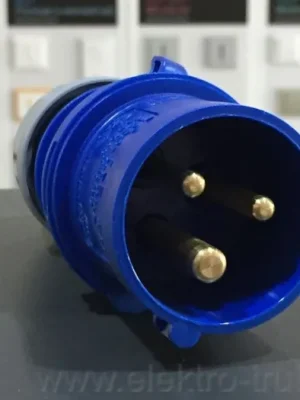 PCE 013-6L vidlice  na kabel 230V 16A 3pólová IP44 Originální