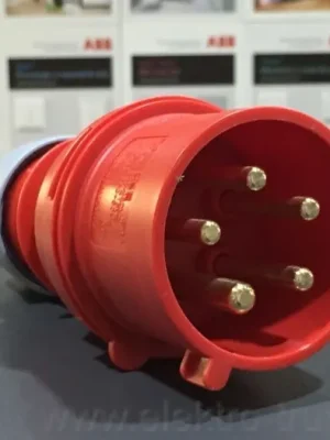 PCE 025-6L vidlice na kabel 32A 5pólová 400V IP44 Nová Kolekce