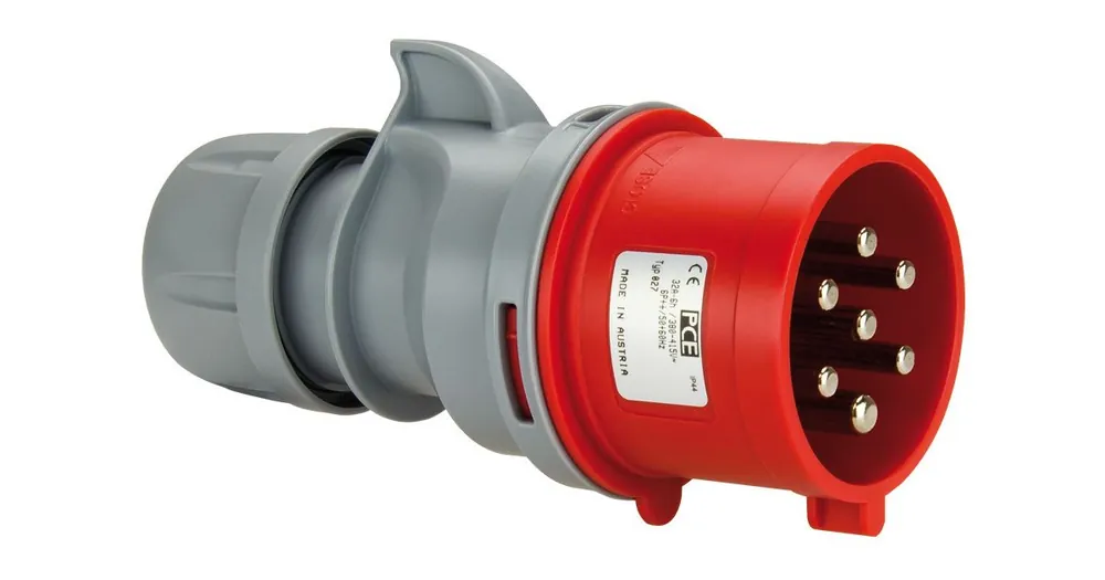 Akce PCE 027-6 vidlice na kabel 32A 7p 400V IP44