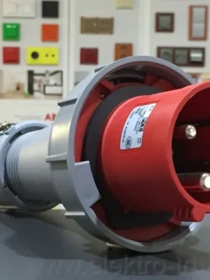 PCE 034-6 vidlice na kabel 63A 400V 4-pólová IP67 Finální Výprodej