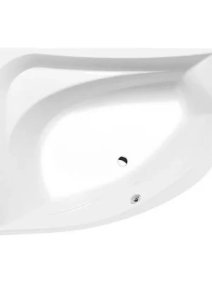 Značkový Polysan TANYA L asymetrická vana 160x120x49cm, bílá 65119