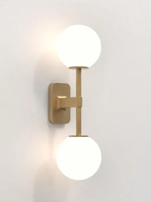 Nástěnné svítidlo Tacoma Twin 2x3.5W G9 bez stínítka mosaz - ASTRO Lighting Akce