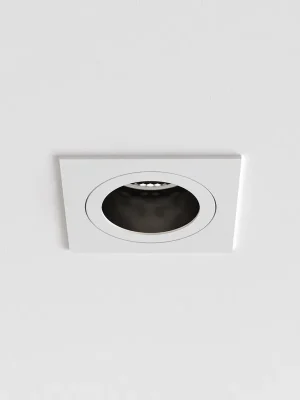 Downlight svítidlo Pinhole Slimline Square fixní protipožární IP65 6W GU10 bílá - ASTRO Lighting Rychlé Dodání