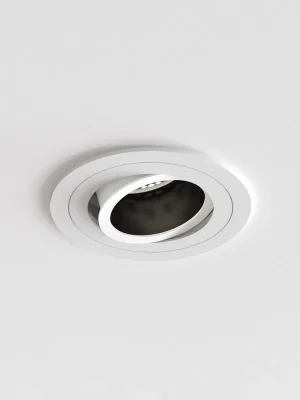 Downlight svítidlo Pinhole Slimline Round nastavitelné protipožární 6W GU10 bílá - ASTRO Lighting Cenová Bomba