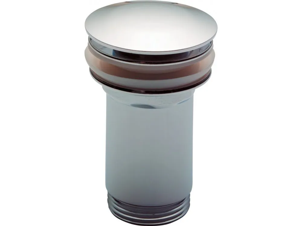 Alcadrain Umyvadlová výpusť click/clack 5/4˝ kovová velká zátka Víkendová Akce