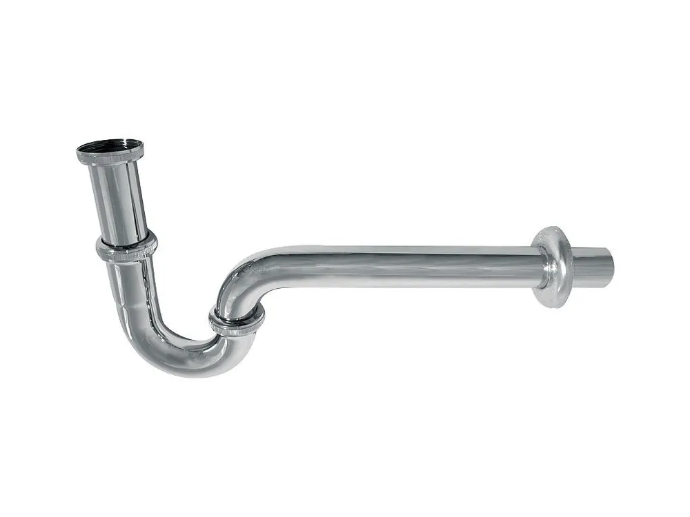 Finální Výprodej Alcadrain Sifon pro umyvadlo kovový U s převlečnou maticí 5/4˝ <span class="product-appendix"> průměr odpadu 32 mm</span>