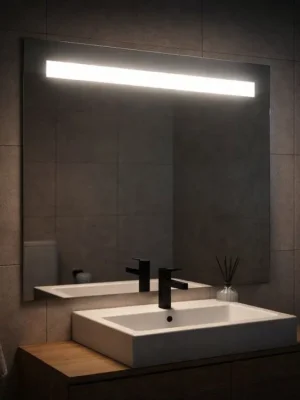 LED zrcadlo Naturel 80x65 cm, denní bílá 6500 K | Koupelny-sanita.cz Nakupujte Hned