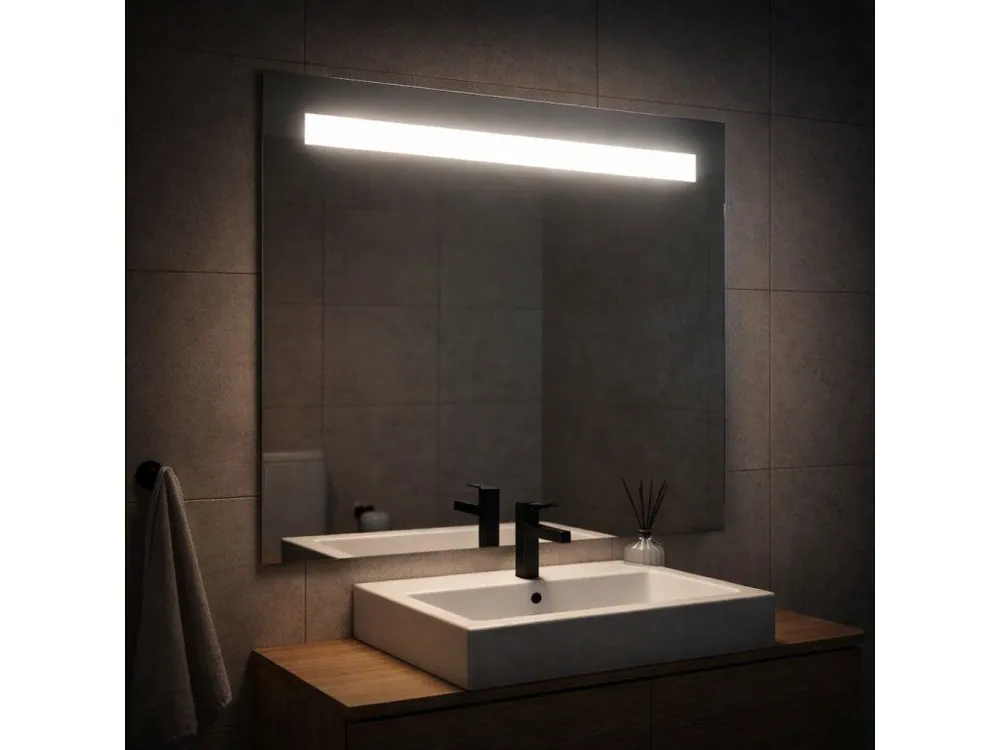 LED zrcadlo Naturel 80x65 cm, denní bílá 6500 K | Koupelny-sanita.cz Nakupujte Hned