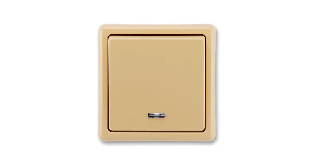 ABB 3553-27289 D2 Classic Přepínač střídavý s orientační doutnavkou, béžová Horká Nabídka