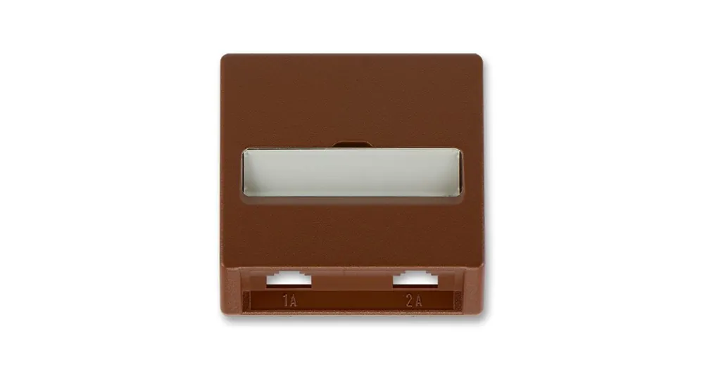 ABB 5013C-A00215 H3 Classic Kryt zásuvky telefonní s 2 otvory, hnědá Akční Nabídka